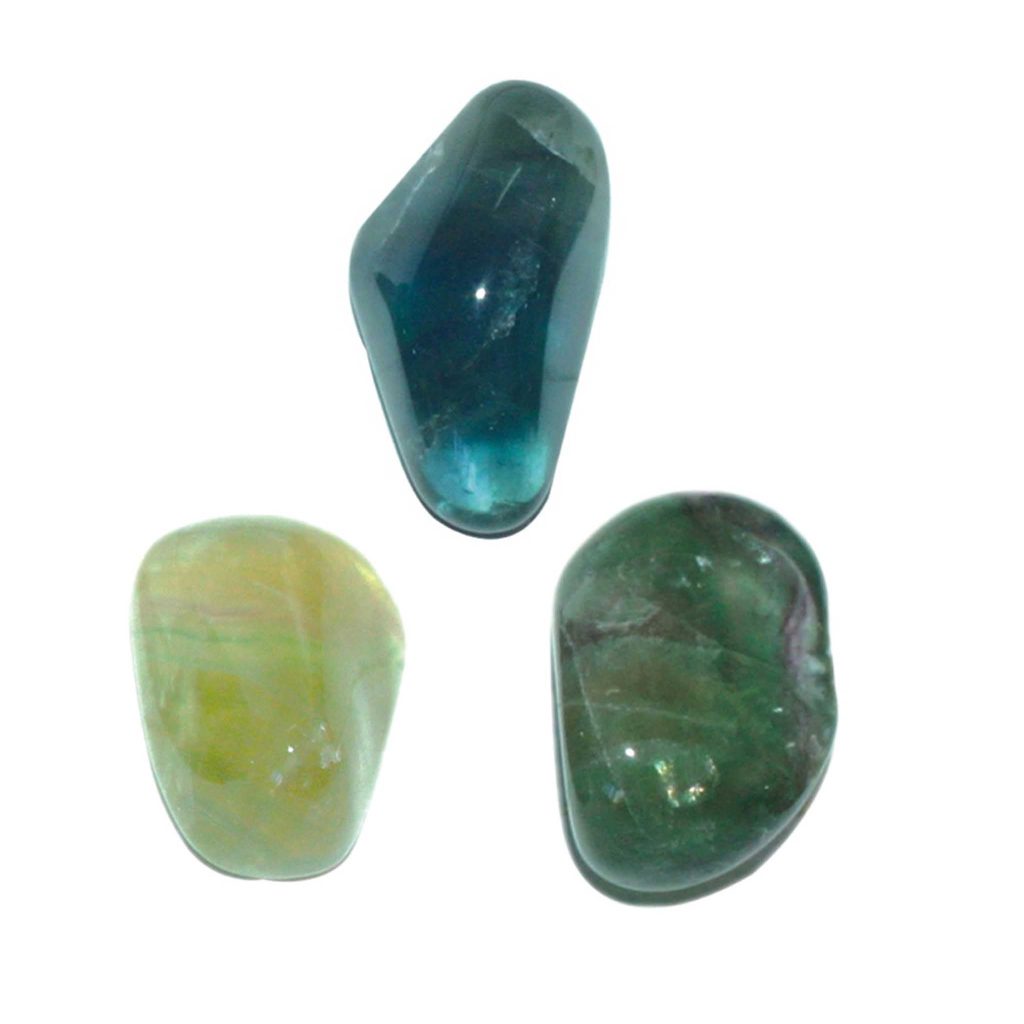 Rainbow Fluorite Tumble Stone 1.4 inch (3-4cm) A/A+
