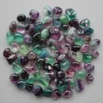 Rainbow Fluorite Tumble Stone 20/30mm A/A+