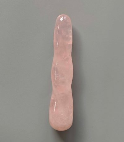 Rose Quartz Twist Massage 4.3-4.7 inch (2-2.3 x 11-12cm) A/A+
