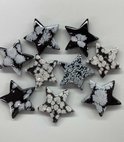 Snowflakes Obsidian Star 8/10x37/40mm A