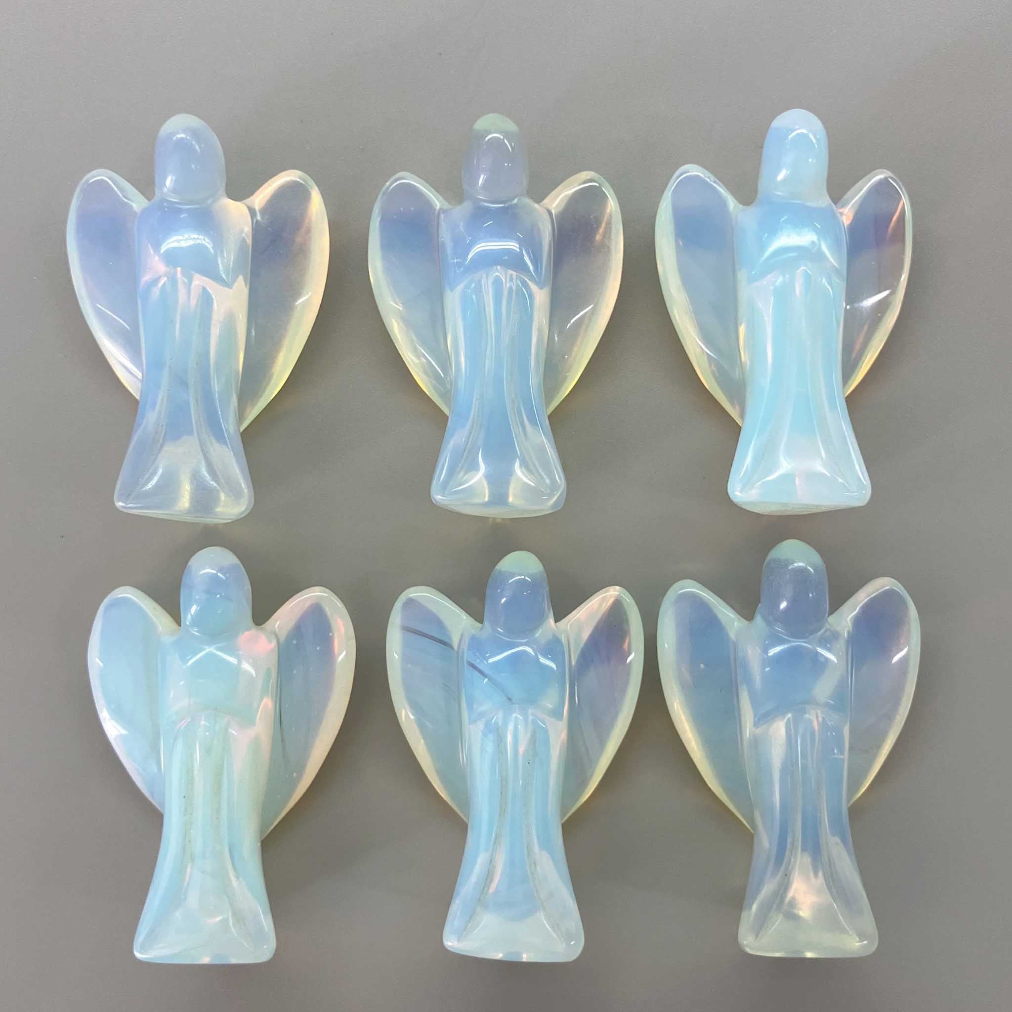 df81f37635b4ec55d15e41a2a1cd9b2c Opalite Simple Angel 2 inch 5cm A/A+
