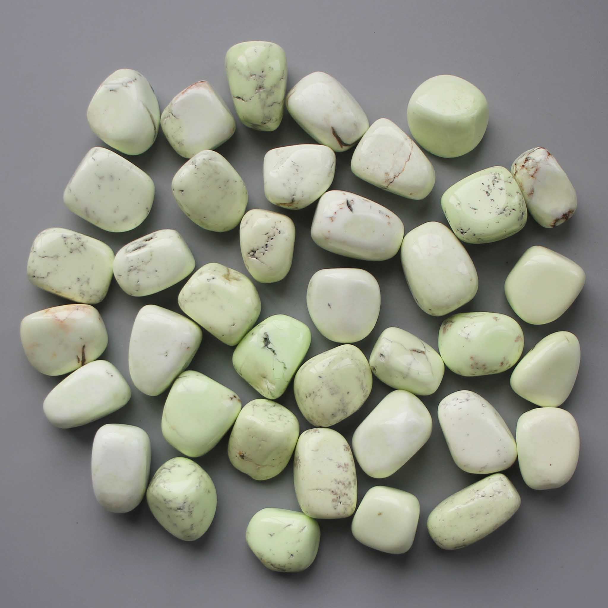 dff5c41ff92c81cced4c0f448e4e7a6b-1 Lemon Chrysoprase Tumble Stone 1 inch (2-3cm) A/B