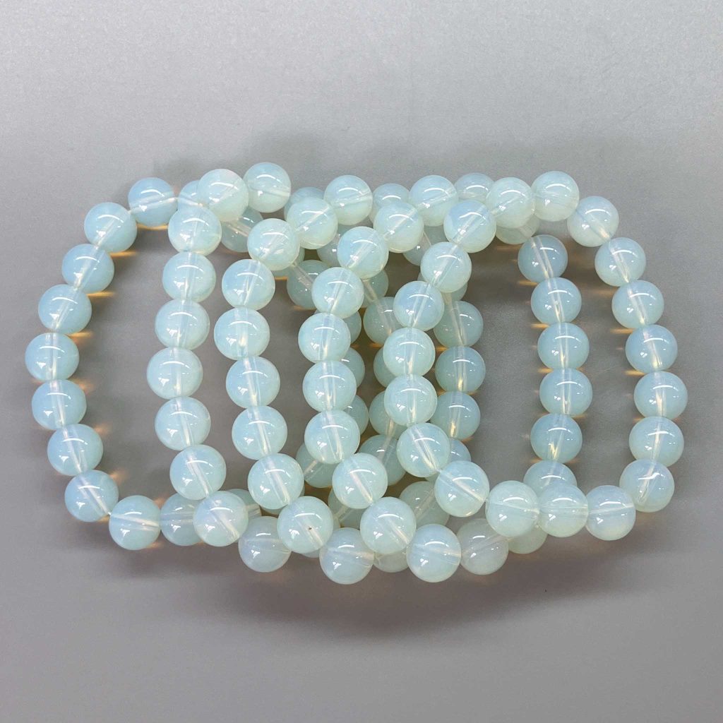 Opalite Round Bracelet 18cm 10mm A