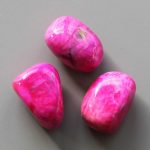 Howlite Dyed Pink Color Tumble Stone 1 inch (2-3cm) A