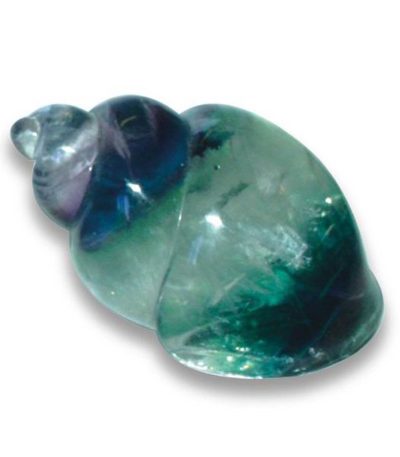 Rainbow Fluorite Shell3 2.8 inch (7cm) A/A+