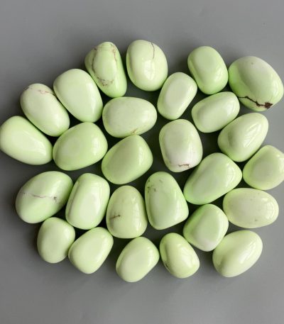 Lemon Chrysoprase Tumble Stone 20/30mm A