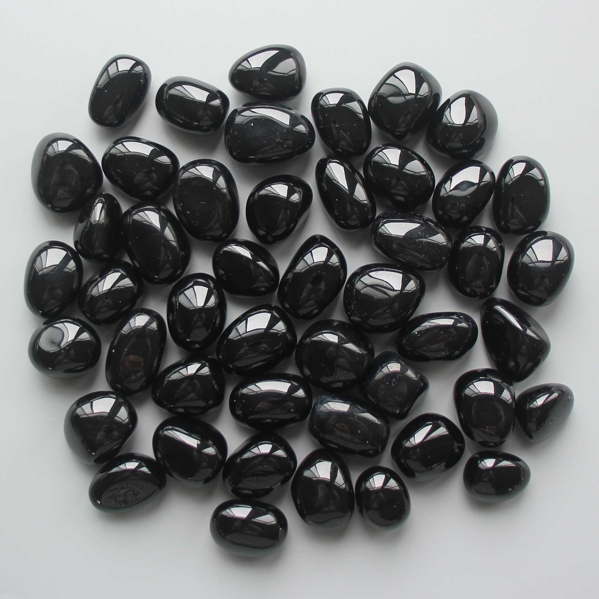e5b7c92f8420df8770a865fd6f922b03-1 Black Obsidian Tumble Stone 20/30mm A