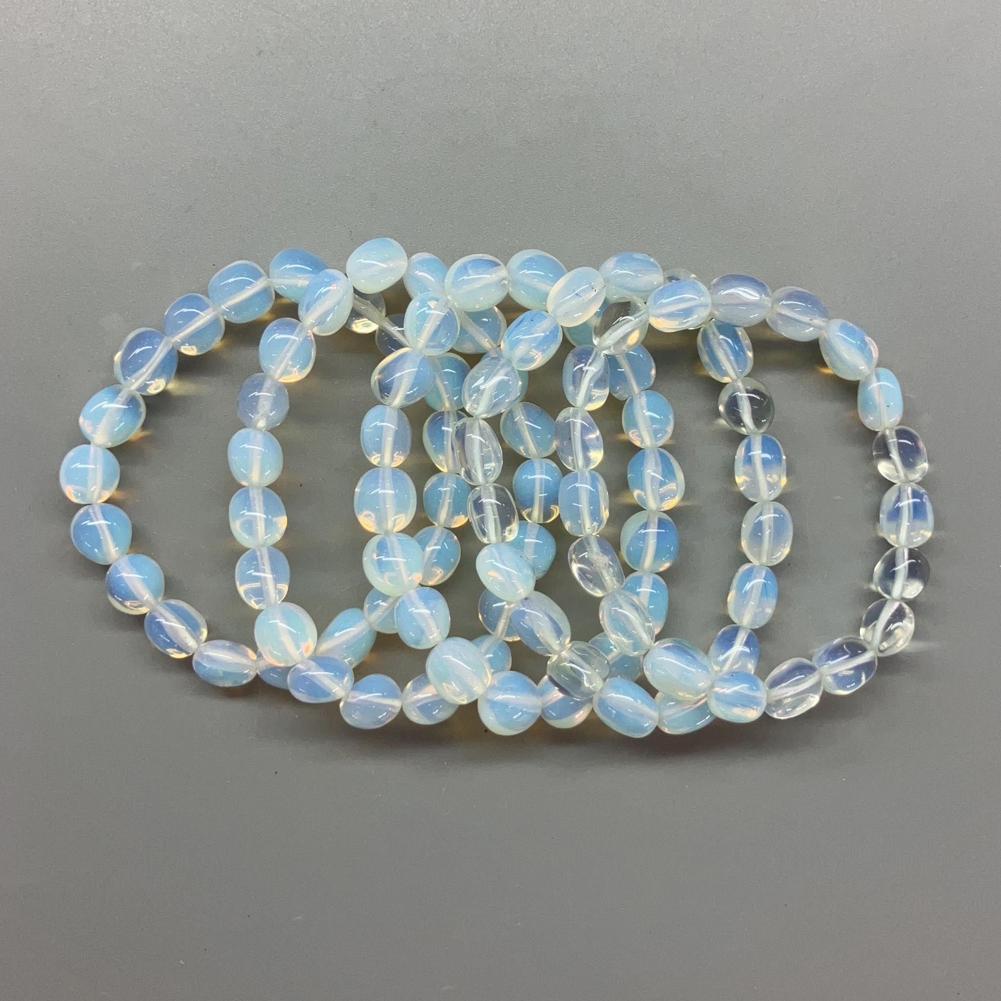 e8af016637d2f1525d81c48668808565-1 Opalite Tumble Bracelet 8/12mm A