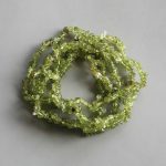 Peridot Chips Bracelet 4/8mm A/A+