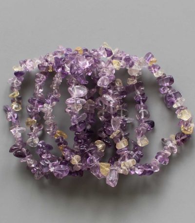 Ametrine Chips Bracelet 4/8mm A/A+