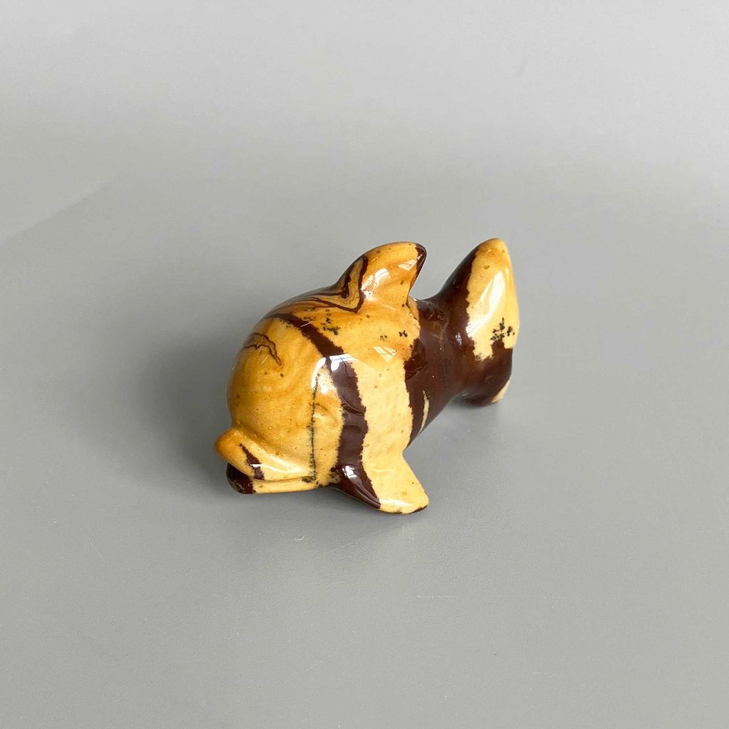Banded Yellow Jasper Goldfish #2 P 2 inch (5cm) A