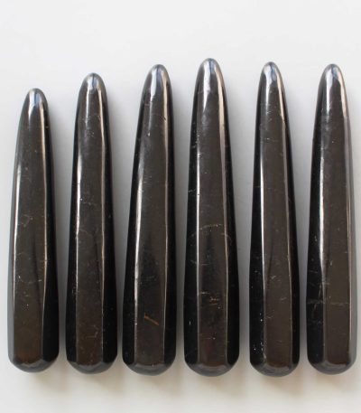 Shungite Massage Wand 4.7 inch (2 x 12cm) A