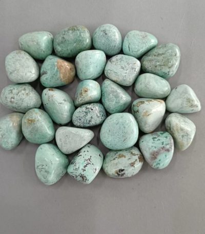 Chrysocolla Turquoise Tumble Stone 1 inch (2-3cm) A