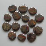 Tiger Iron Australia Smooth Stone 1.6 inch (0.9 x 4cm) A