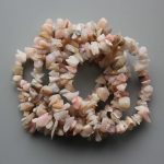 Pink Opal Peru Chips Bracelet 4/8mm A/B