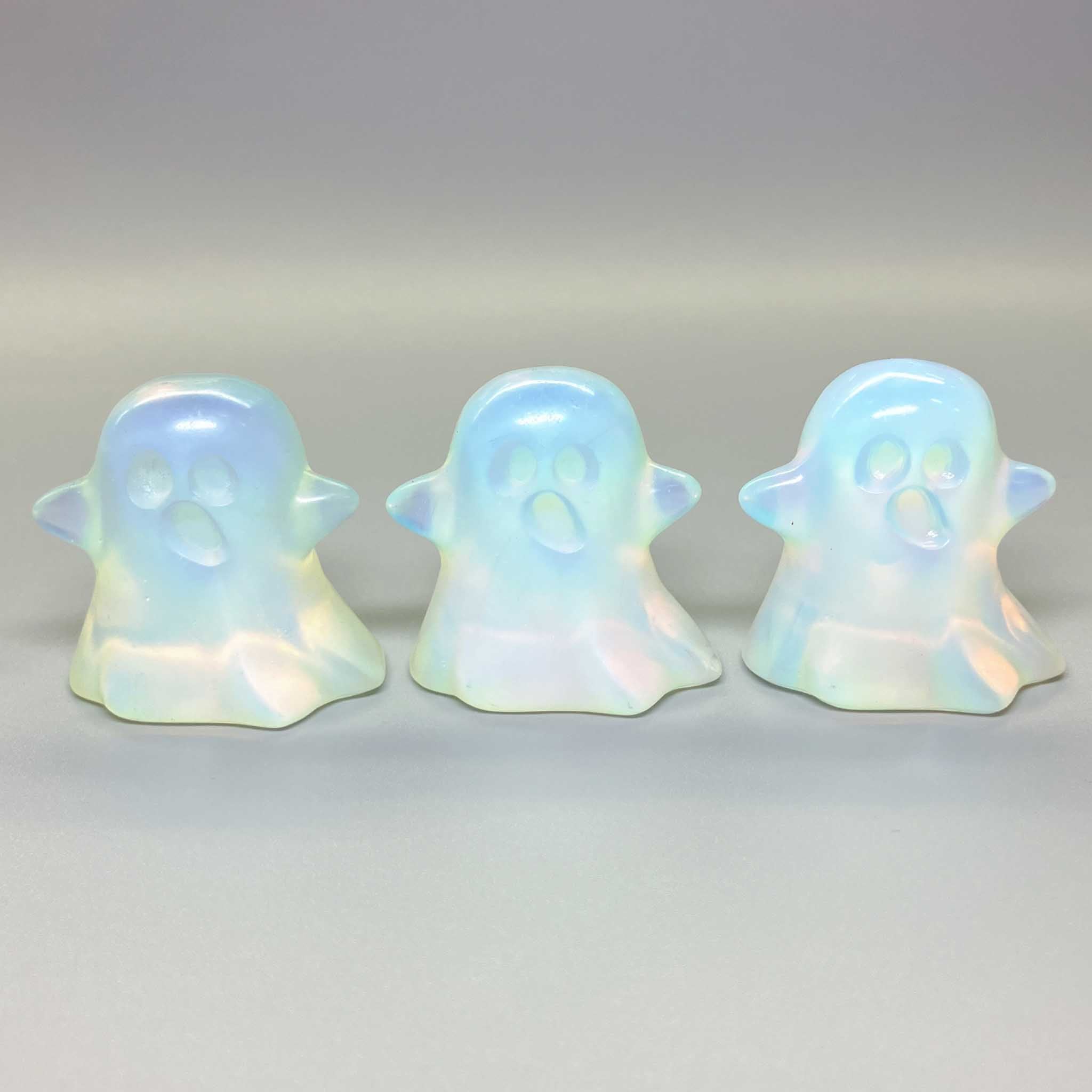 fad0c4ac006f9cab4a5087e6a1e10eb9-1 Opalite 6 Angle pocket stone/Hexagon Shape Stones 1.2 inch (1 x 3cm) A/A+