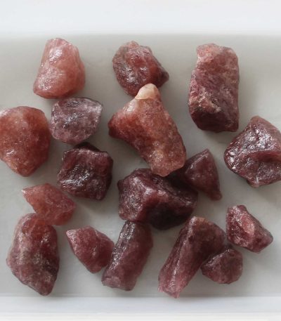 Strawberry Quartz Rough 30/50mm A/AA