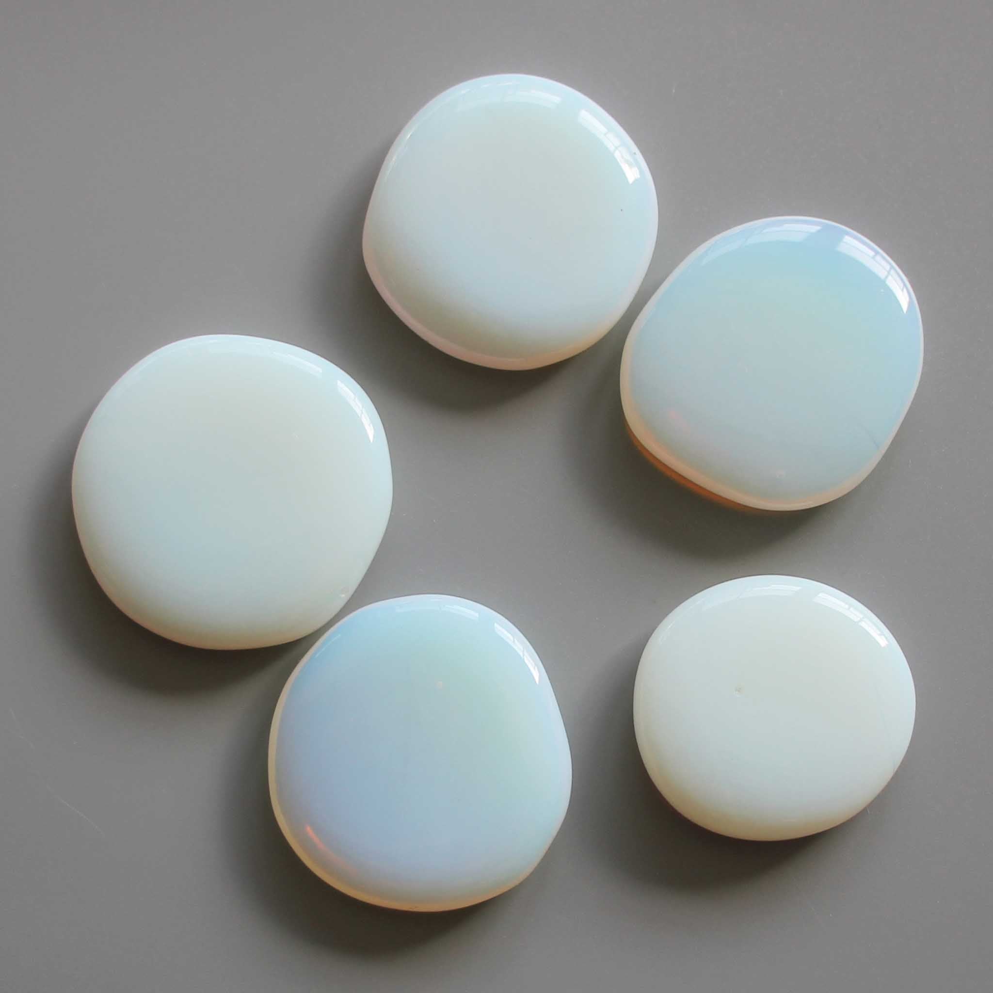 07461d53862db44e74e1e874e130899d Opalite Smooth Stone 1.6 inch (0.8-1 x 3.5-4.5cm) A/B