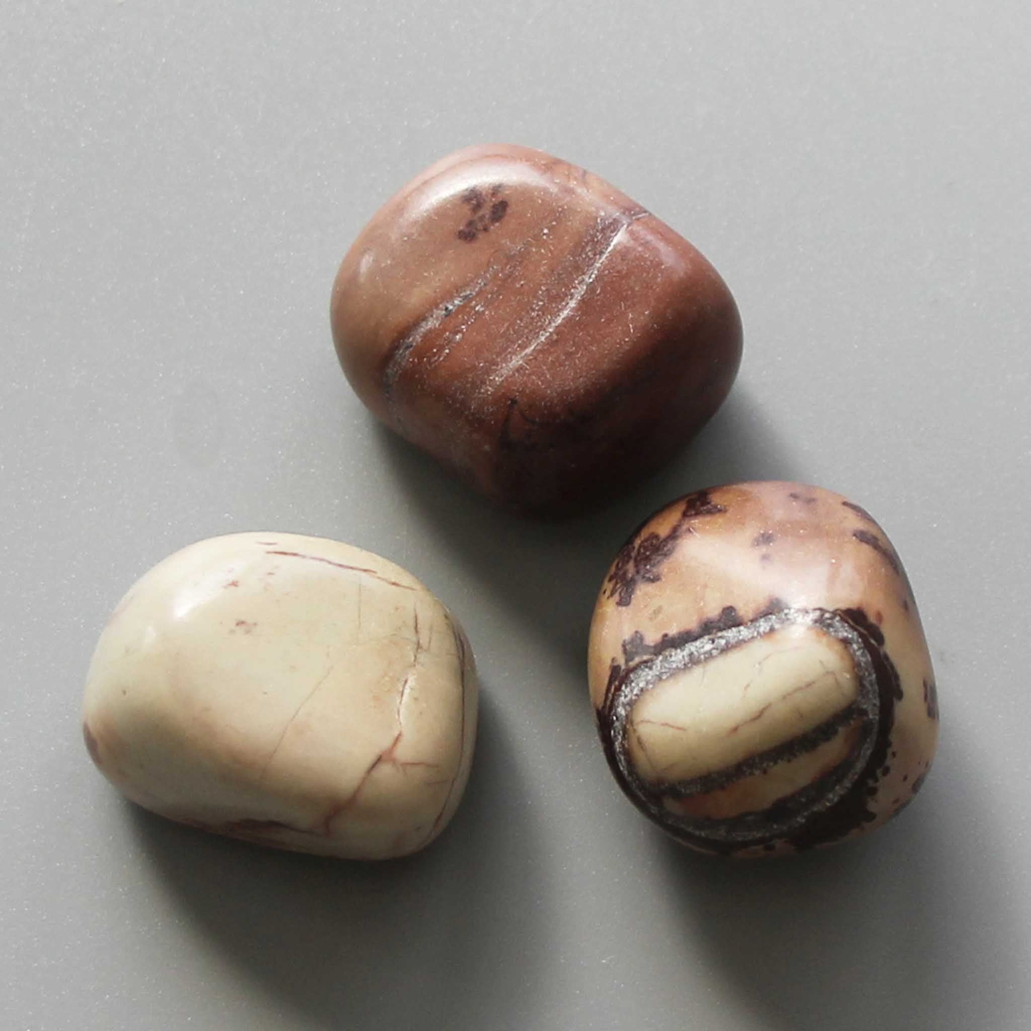 07ab0d102995fa191c30fc1463bea044 Picture Jasper China Tumble Stone 1 inch (2-3cm) B