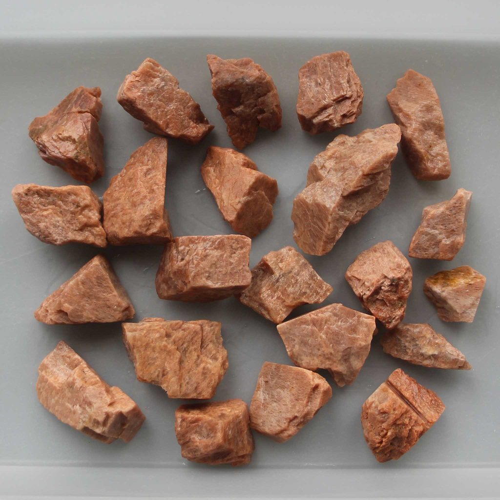 Moonstone Orange Rough 30/50mm A
