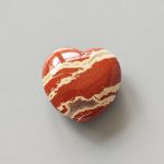 Red Jasper Heart 1.8 inch (2.5 x 4.5 x 4.5cm) A