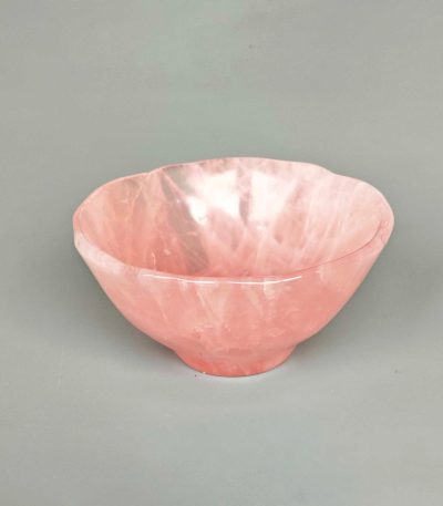 Rose Quartz Flower Cup#1 2.8inch (7cm) A/A+