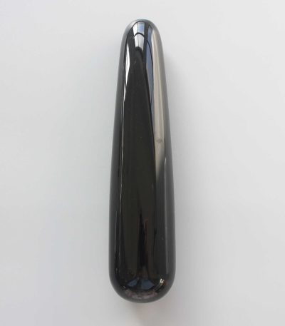 Black Obsidian Long Drop Massage Wand 7.1 inch (4.1 x 18cm) A