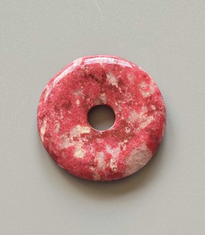Thulite Donut 1.2 inch (0.6 x 3cm) A/A+