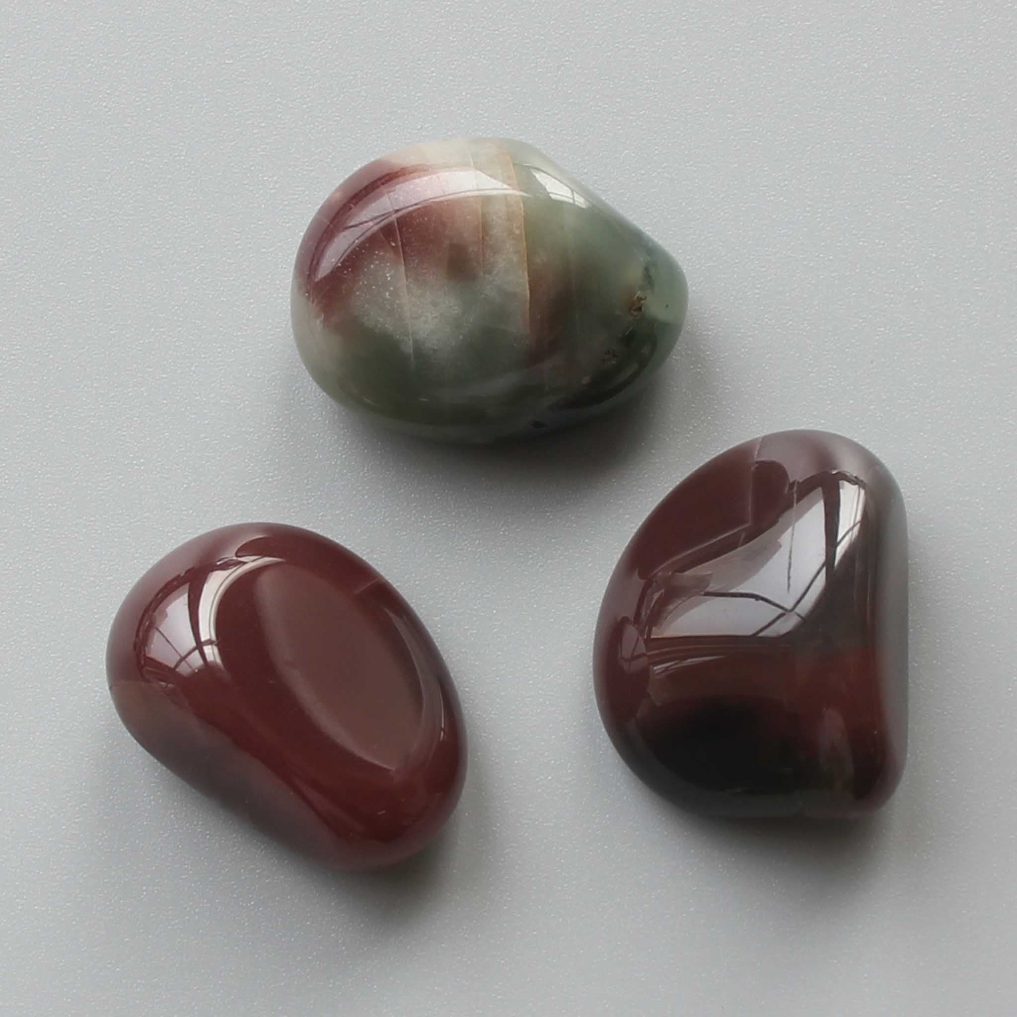 21e1097d443dea310cbbcef9c90b1334 Multicolor Agate Tumble Stone 1 inch (2-3cm) A