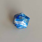 Lapis Lazuli Icosahedron FLD 15mm A