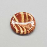 Red Banded Jasper Freeform Thumb Stone 1.4-2 inch (0.9 x 3.5-5cm) A