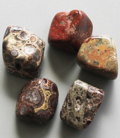 Mix Color Snowflake Tumble Stone 1 inch (2-3cm) B