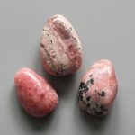 Rhodocrosite Argentina Tumble Pendant With Cross Hole 2.5mm 0.8-1.2 inch (2.2-3cm) A/A+