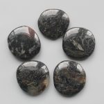 Arfvedsonite Smooth Stone 1.6 inch (0.8-1 x 3.5-4.5cm) A/B
