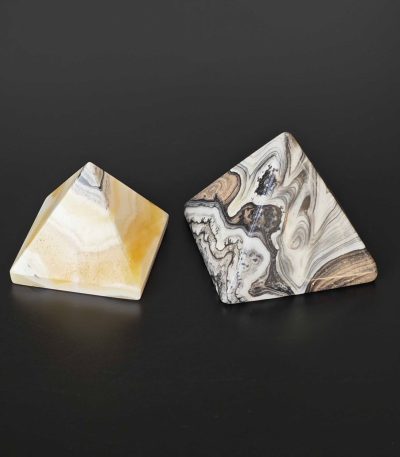 Banded Zebra Jasper Pyramid 2 inch (5cm) A/A+