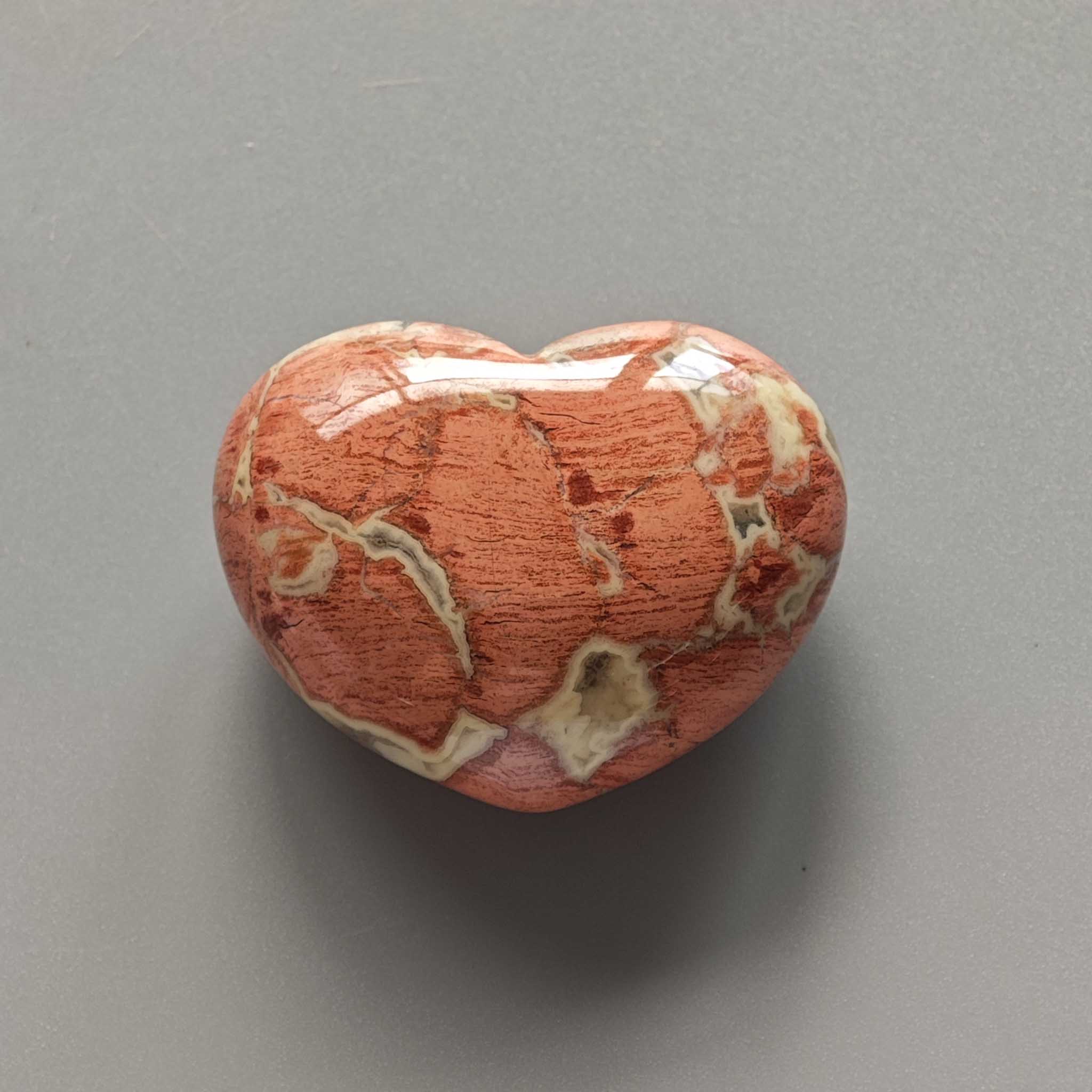38b75cc417309157f71ff43d06bc85a1 Poppy Jasper Chubby Heart 1.8 inch (2.2 x 3.8 x 4.5cm) A