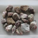 Quartz With Pink Tourmaline Rough 30/50mm A/B