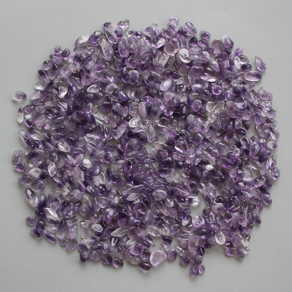 Amethyst Chips Smooth 0.2 inch (3-8mm) A/A+
