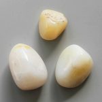 White Milky Opal Brazil Tumble Stone 1 inch (2-3cm) B