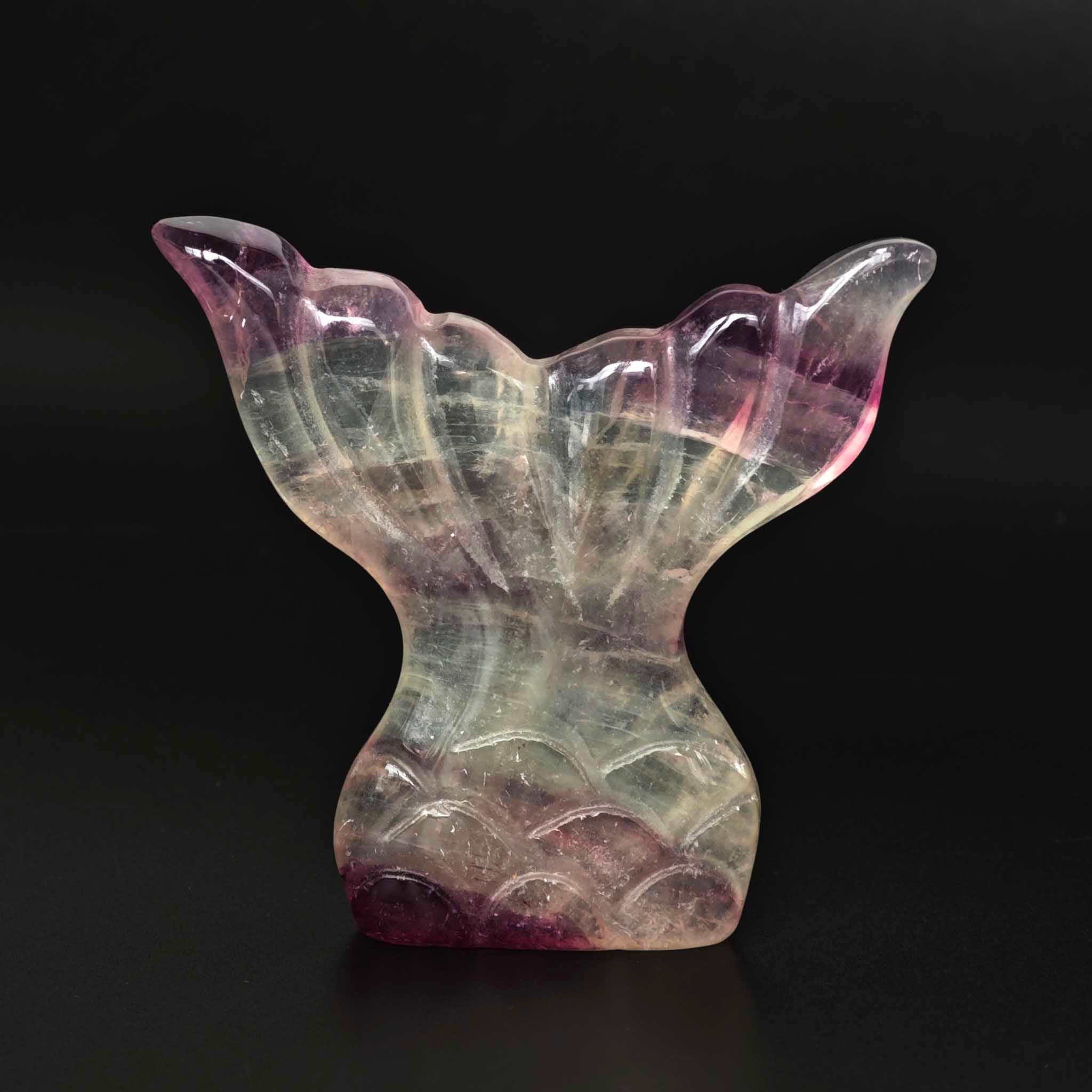 45b8332bf88a450862a9be3e6c200e11 Rainbow Fluorite Fish Tail 7/8cm A