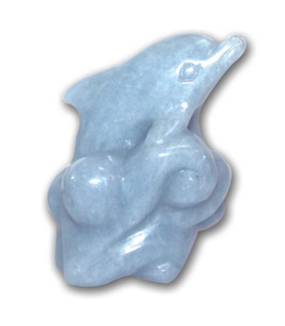 Angelite Single Dolphin 1.5inch (4cm) A
