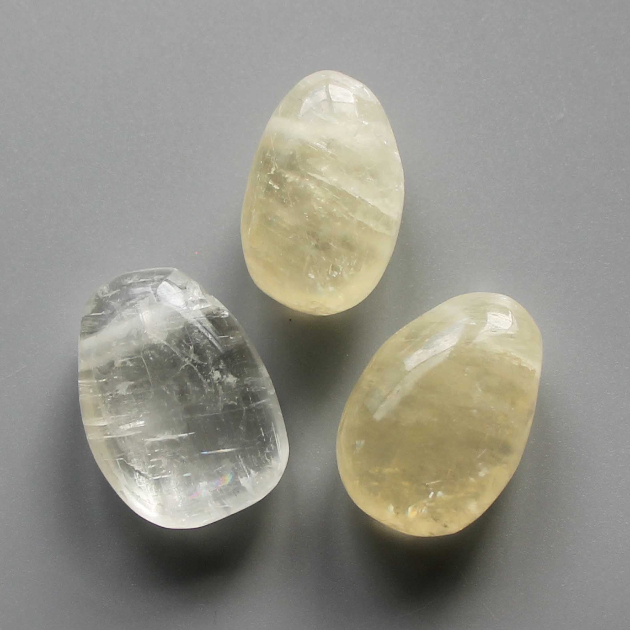 49aae938a716dd6efcbaf849716e36ca-1 Yellow Calcite Tumble Pendant With Cross Hole 2.5mm 0.8-1.2 inch (2.2-3cm) A/B