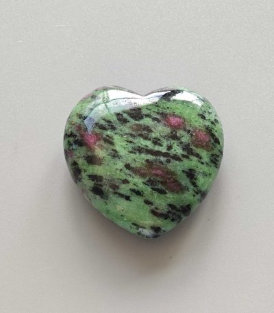 Rubycrosite Heart 1.2 inch (1.3 x 3 x 3cm) A/A+