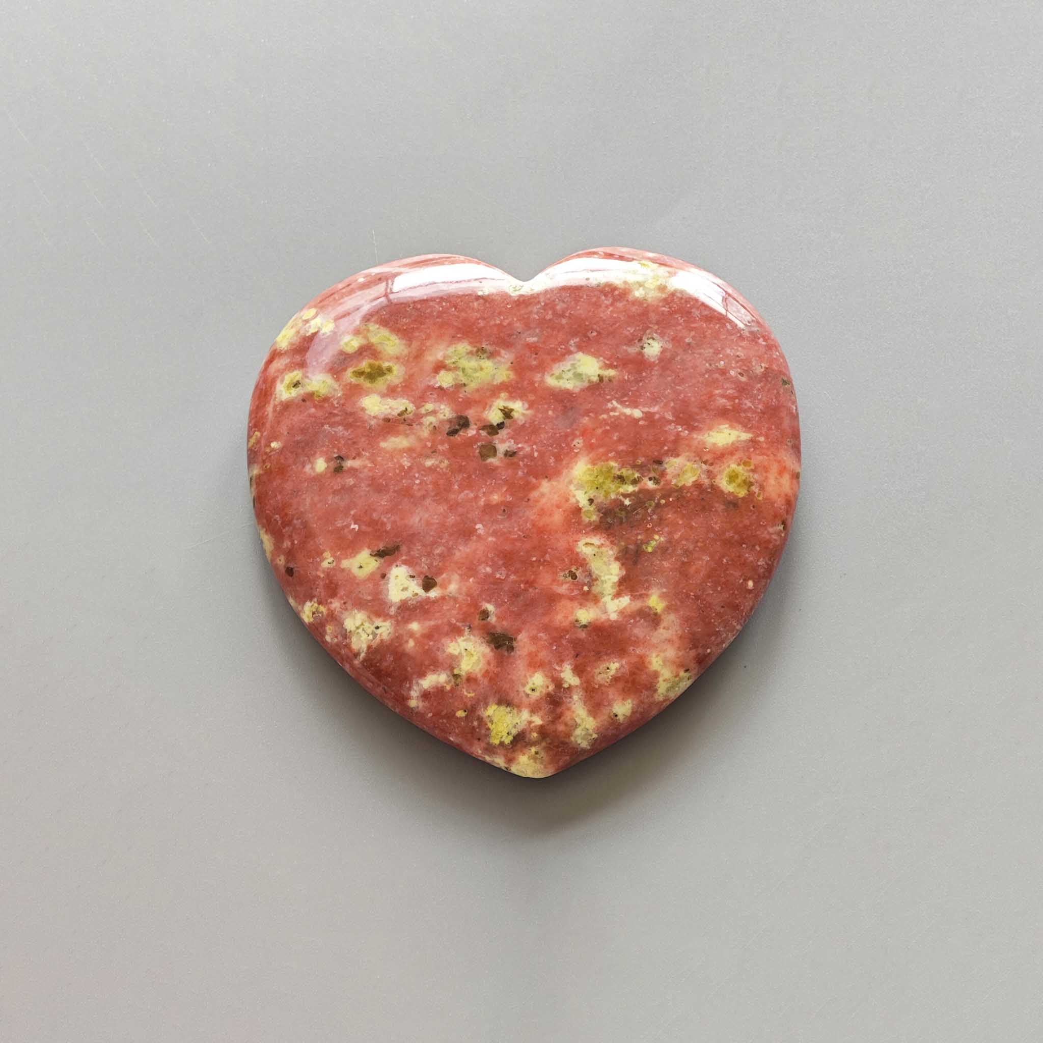 4e25f50d4ef321d55b2552ebc6ab8f41 Red Spot Jasper Ch Heart 1.2 inch (1 x 3 x 3cm) A/A+