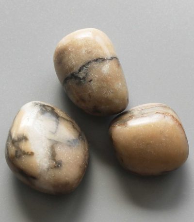 White Jasper Tumble Stone 1 inch (2-3cm) A/B