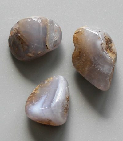Blue Chalcedony Tumble Stone 1 inch (2-3cm) B