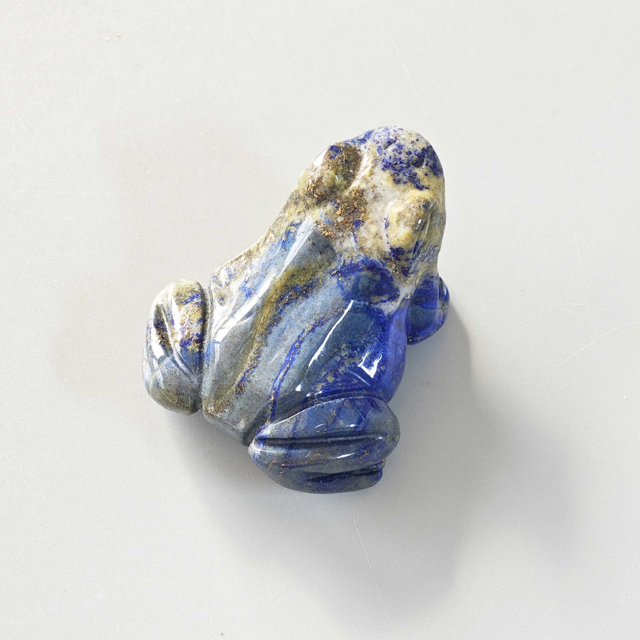 5331589c2066924d0c6bc36ef21c9c3f Lapis Lazuli Frog P 2 inch(5cm) A/B