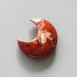 Poppy Jasper Moon 1.4 inch (1.1 x 3.5cm) A