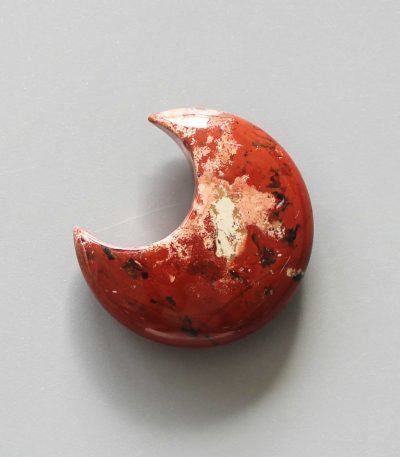 Poppy Jasper Moon 1.4 inch (1.1 x 3.5cm) A