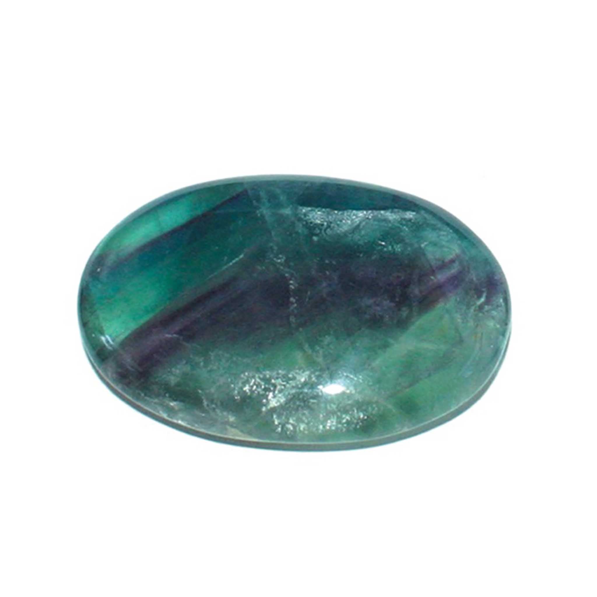 5c7b07870c9716235b113480af6ca616 Rainbow Fluorite Soap stone 2.8 inch (2 x 5 x 7cm) A/A+